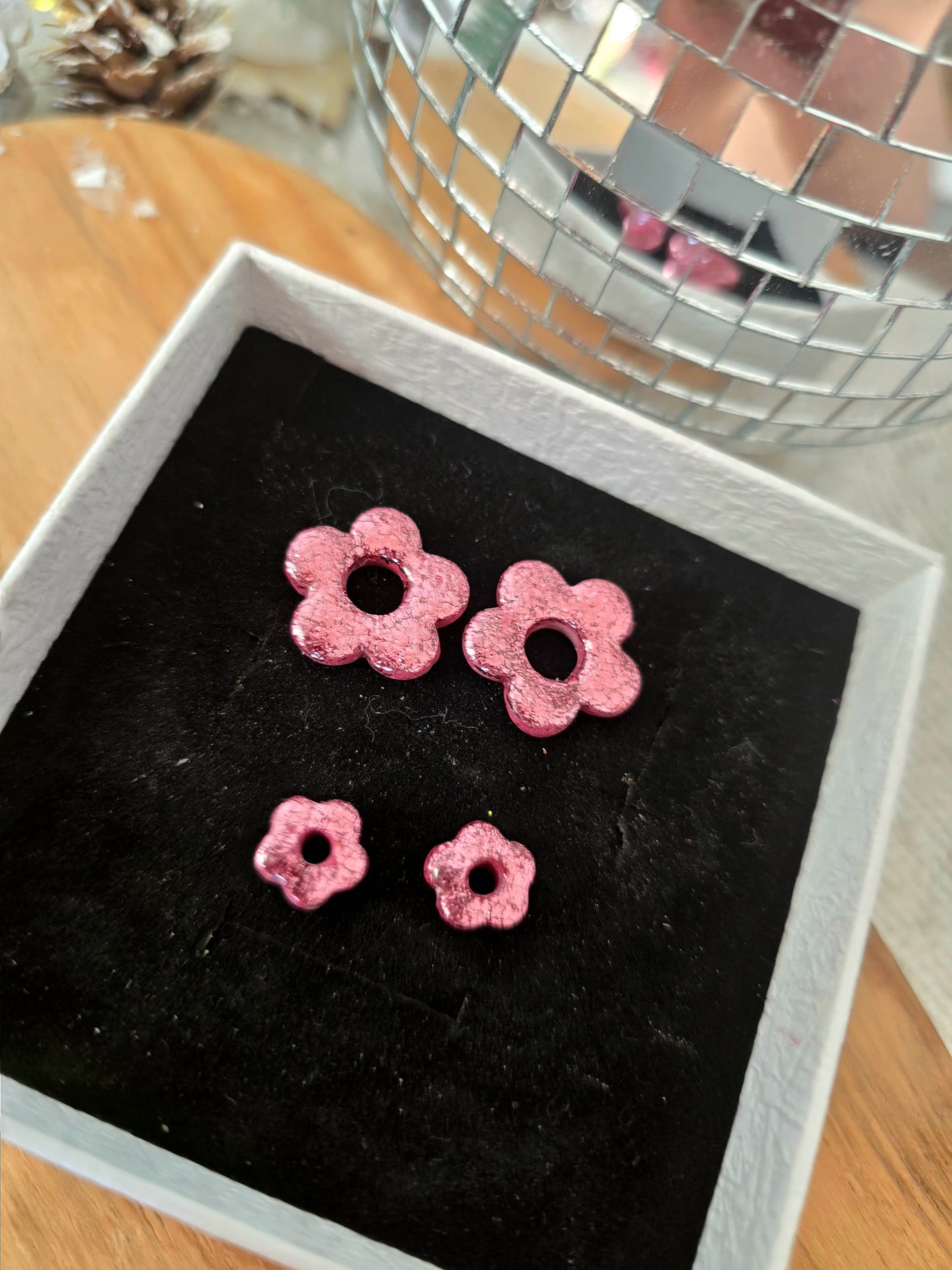 box mère fille rose - sans créoles