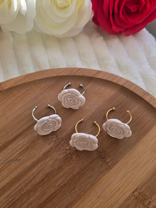 Bague Rosa I Blanche