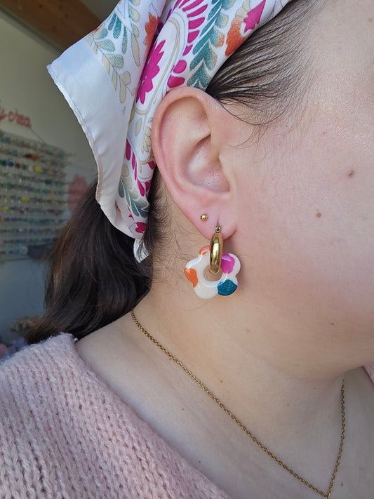 Box foulard + pampille