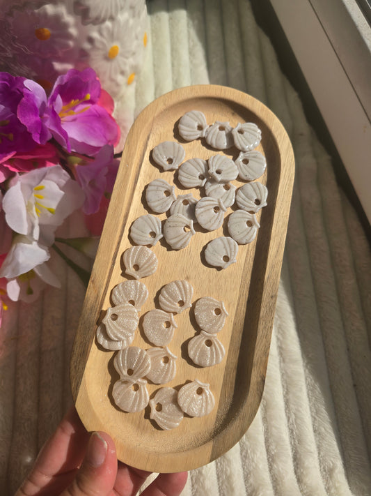 Coquillage - blanc moucheté 🌼