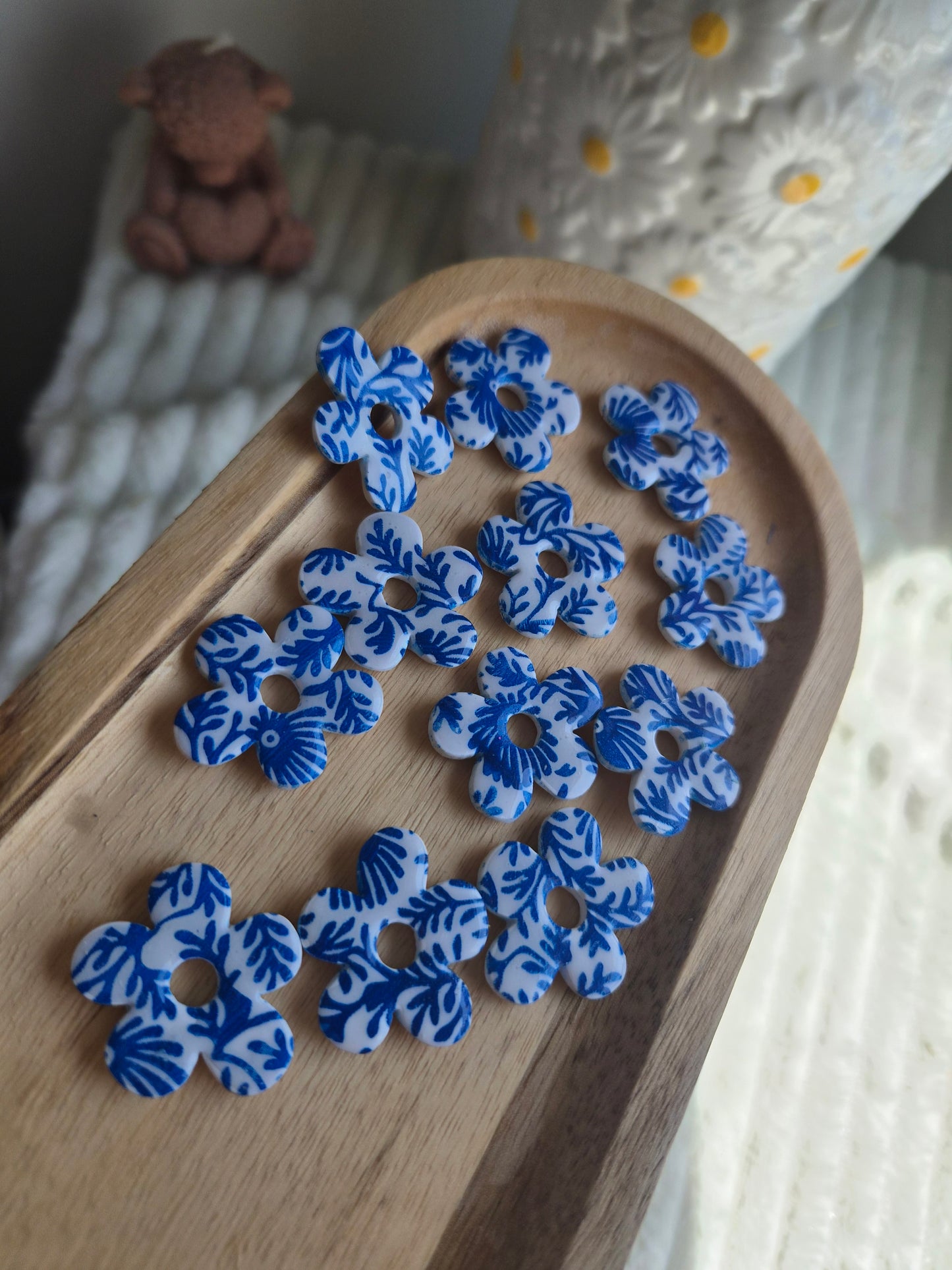 Florina motif bleu 🐠