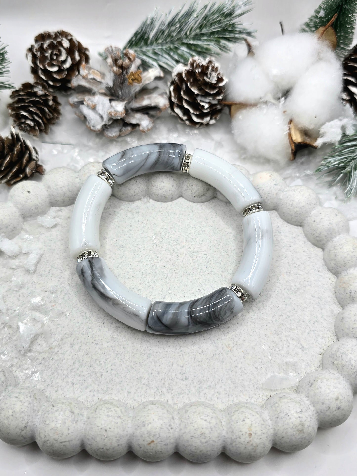 Le Virginia - gris marbré