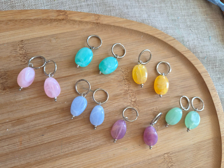 les boucles d'oreilles perle 🐠