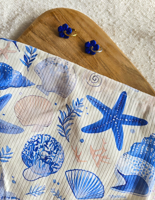 Box Pampilles Artisanales – trousse bleu  Assorti (Sans Créoles)