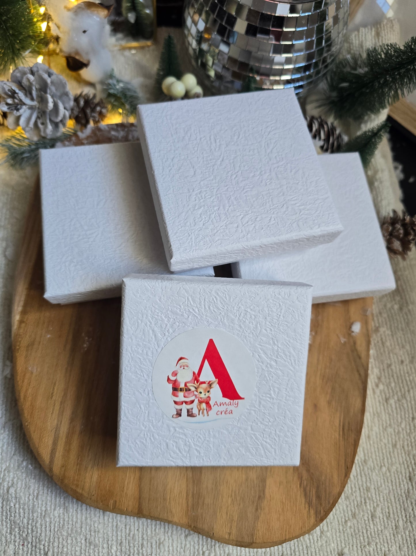 boite cadeaux grande blanche