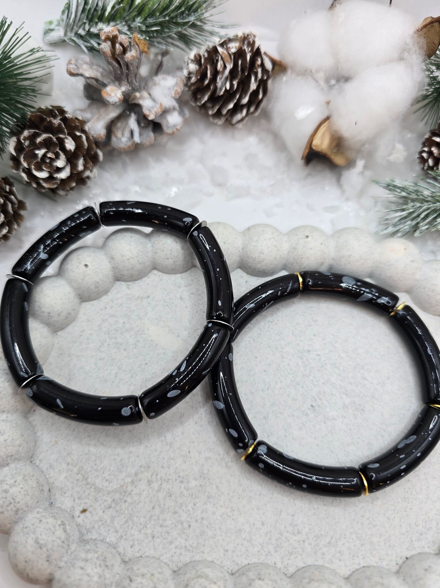 le Esmé - noir moucheté