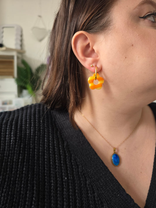 Maxi jade - rayure jaune et orange