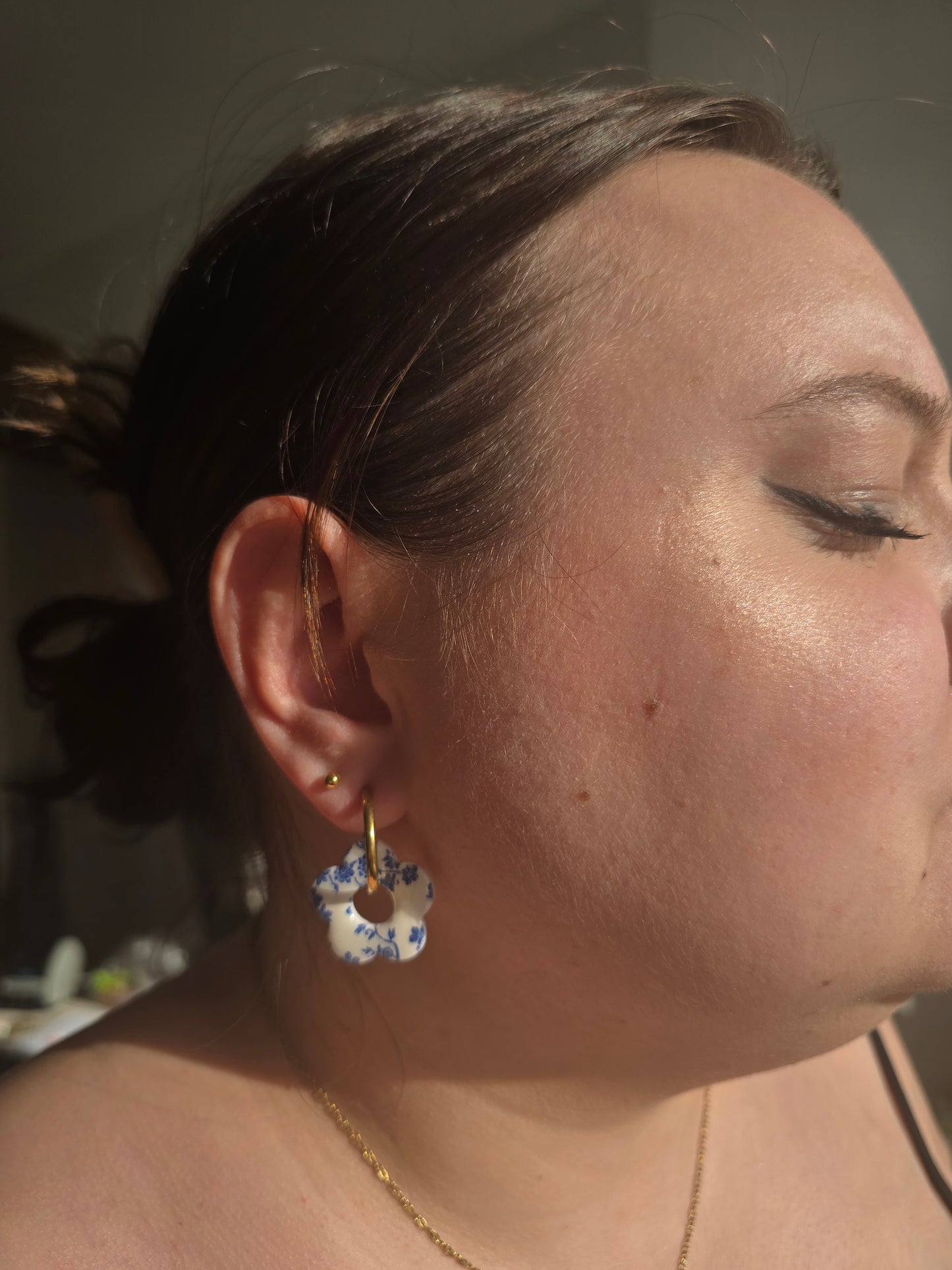 Maxi jade - blanc liberty bleu