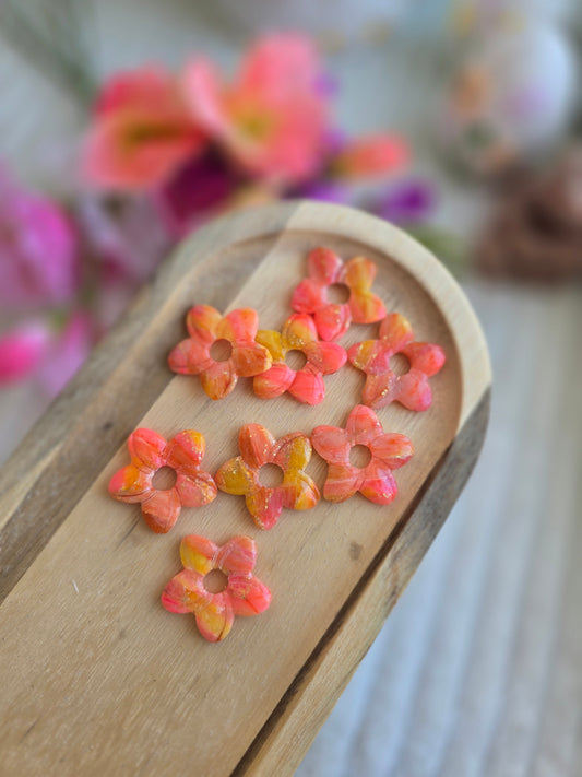 Léonie - marbré orangé