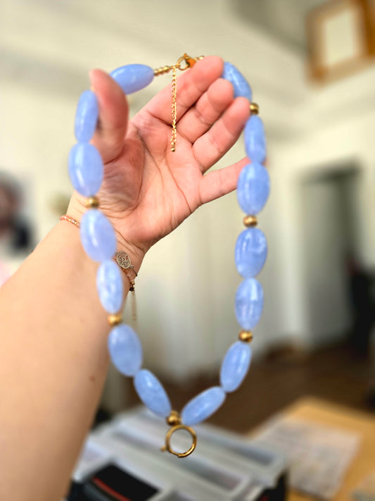 ✨ Colliers Alba bleu ✨