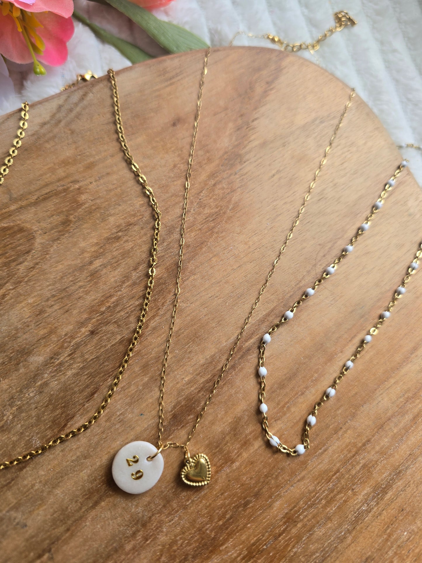 Collier Love personnalisable 🌼
