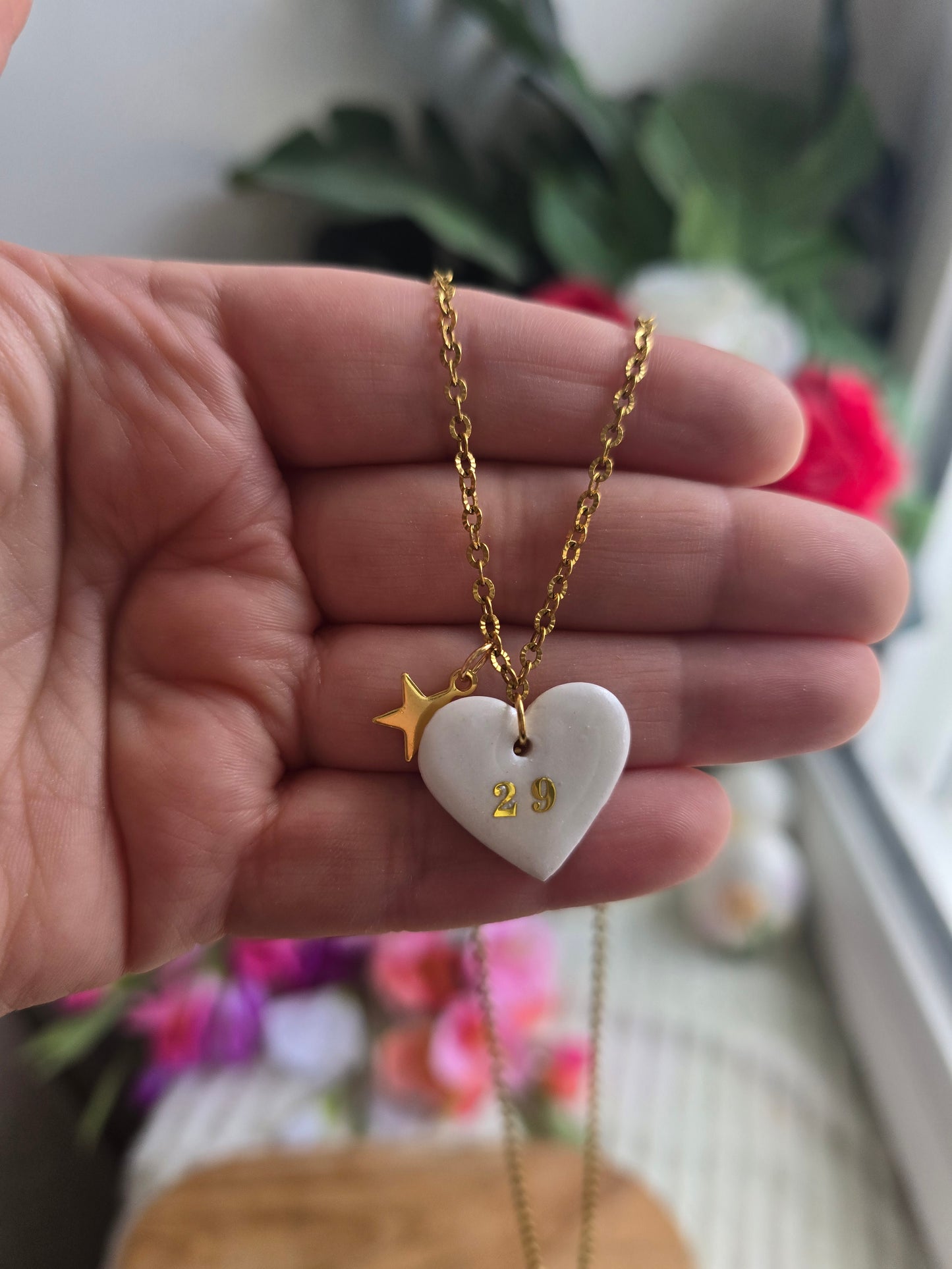Collier Love personnalisable 🌼