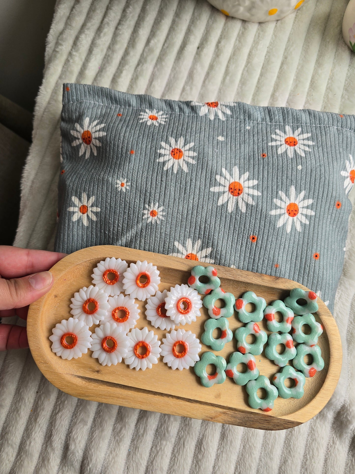 Box Trousse + maxi jade + marguerite  🌼