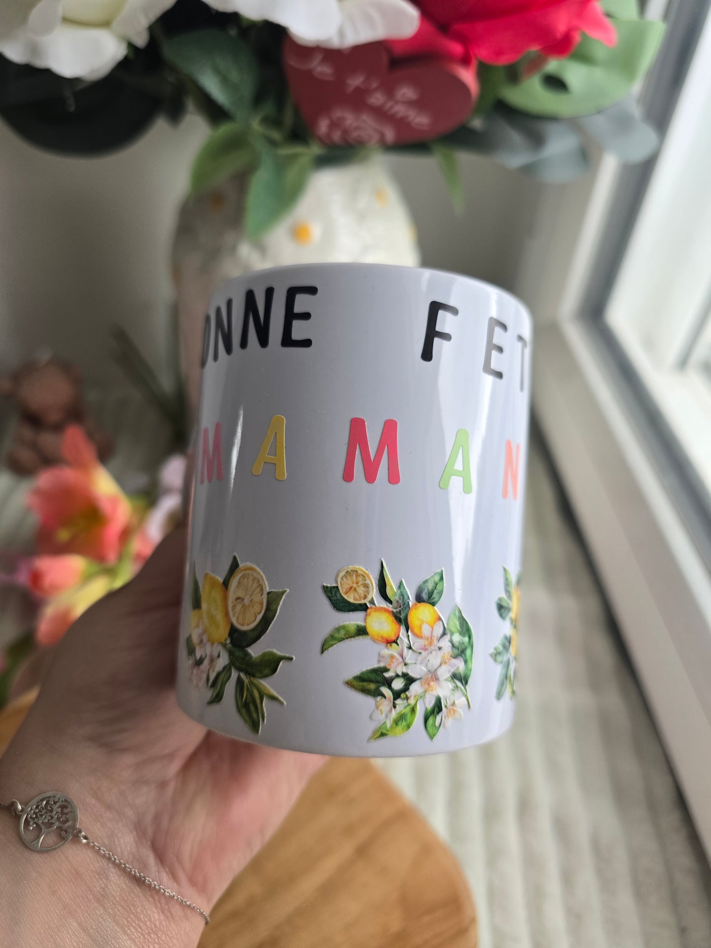 Tasse citron personnalisable 🌼