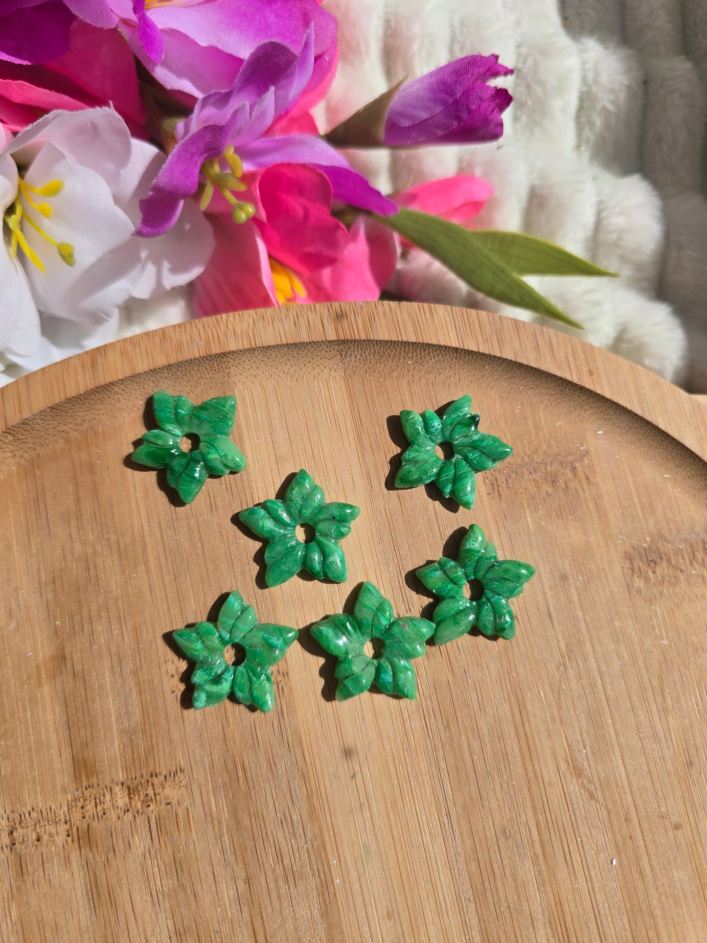 Aurélie vert - jaune - violet
