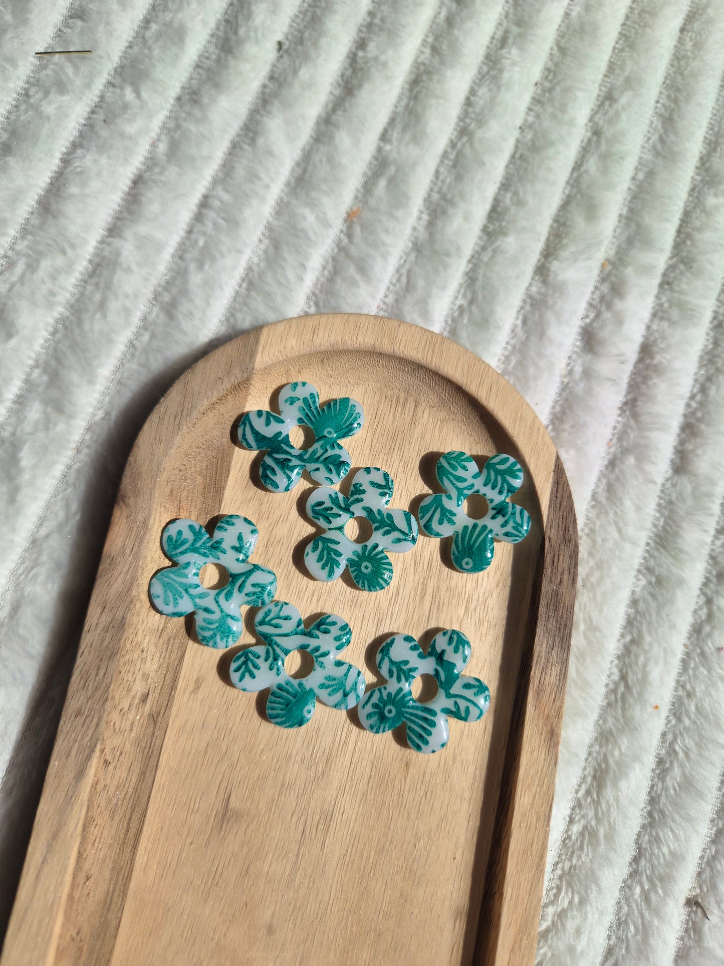 Florina motif vert🐠