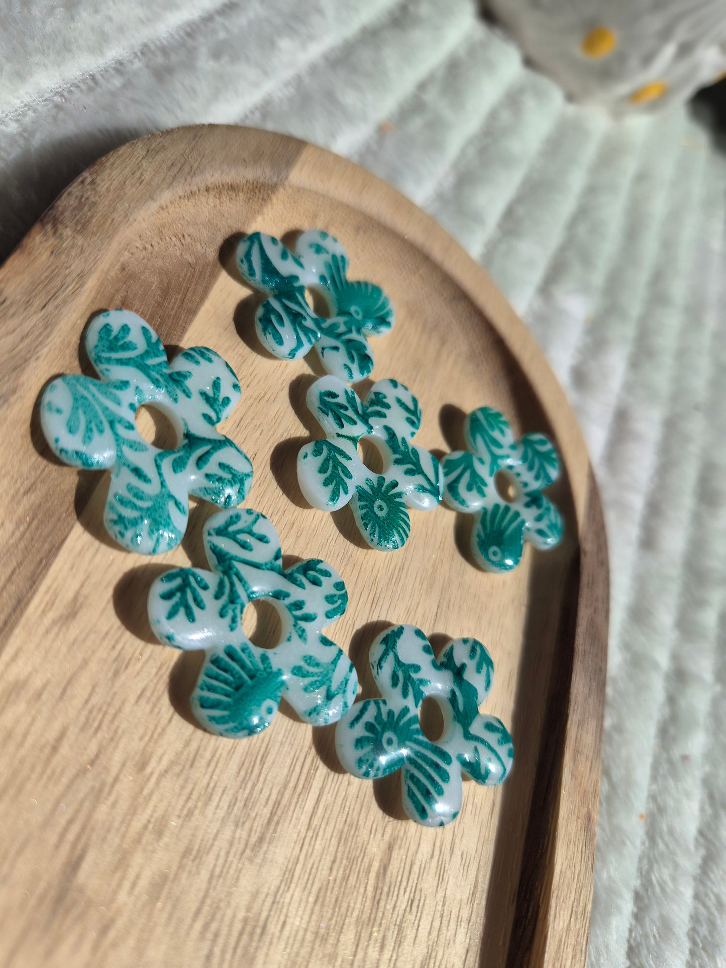 Florina motif vert🐠