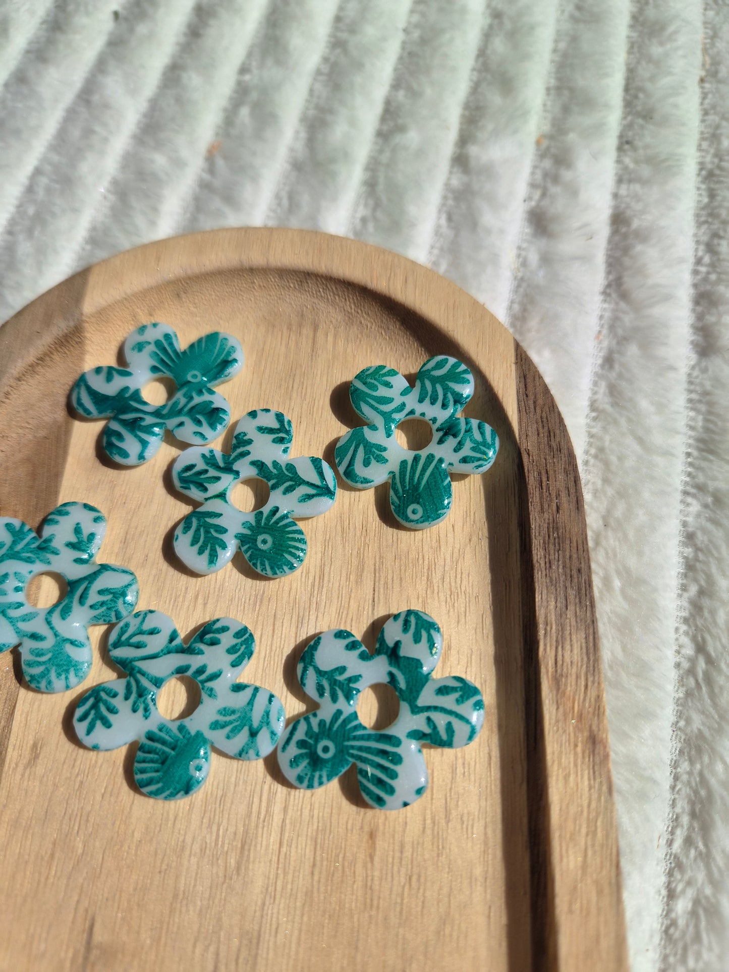 Florina motif vert🐠