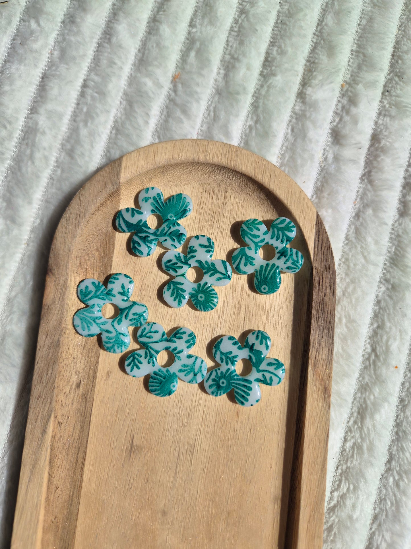 Florina motif vert🐠