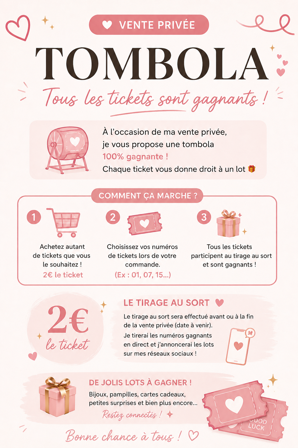 TICKET TOMBOLA