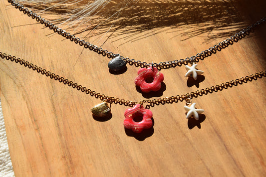 collier luna rouge