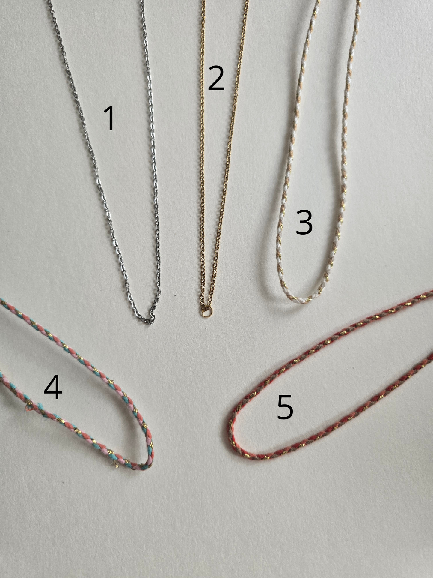 🌸Collier Léonie + perle personnalisable 🌸