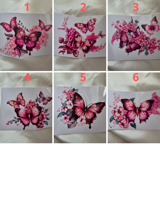 stickers papillons