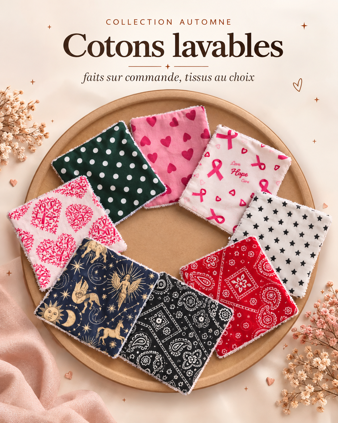 Cotons démaquillants (lot de 2)