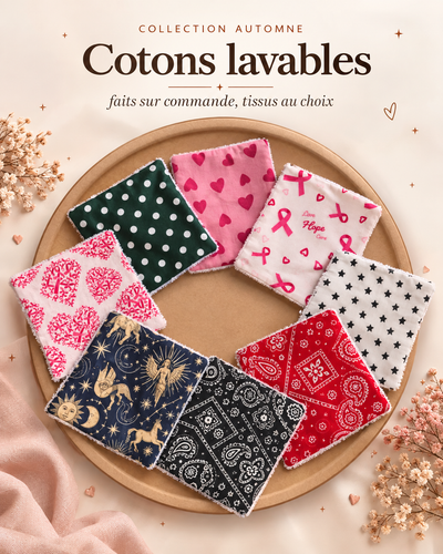 Cotons démaquillants (lot de 2)