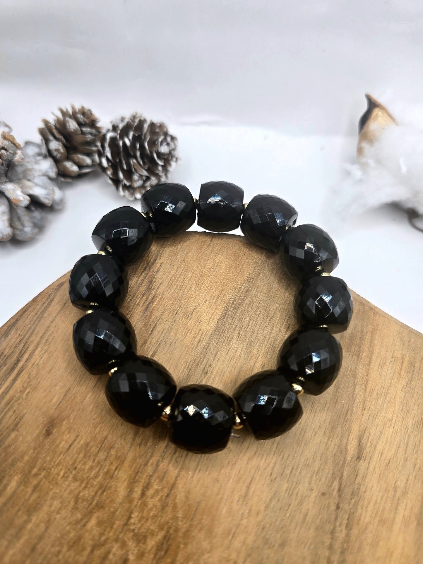 bracelet Georgia - Noir